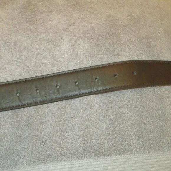 Mossy Oak Mens Leather Camo Belt Size L Pewter Buckle Hunting Western Casual - Picture 6 of 11